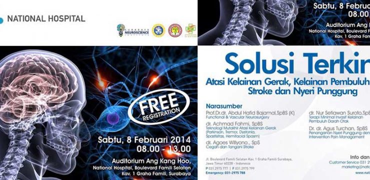 SEMINAR: SOLUSI terkini atasi kelainan gerak – pembuluh darah, stroke dan nyeri punggung